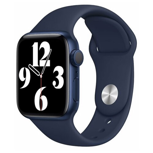 Умные смарт-часы Smart Watch LD6 с 2-мя силиконовыми ремешками Синий 185000₽