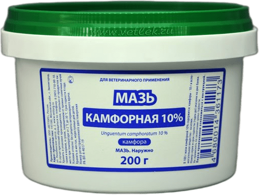 Мазь ВЕТТОРГ камфорная 10%