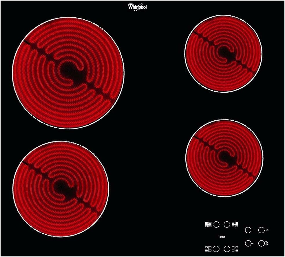 Электрическая варочная панель Whirlpool AKT 8090/NE - фотография № 2