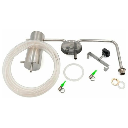 Дистиллятор без куба Кама 12 дюйма с сухопарником под банку для самогонного аппарата 4420₽