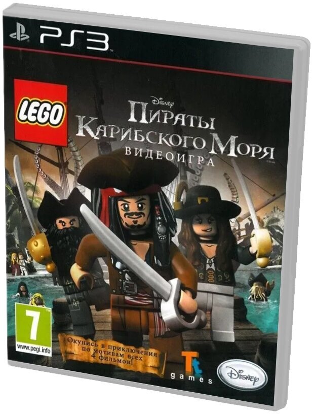 LEGO Pirates of the Caribbean 4 (Пираты Карибского Моря 4) The Video Game Русская Версия (PS3)