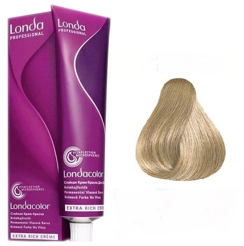 Londa Professional Стойкая крем-краска Londacolor Creme Extra Rich, 10/96 яркий блонд сандрэ фиолетовый, 60 мл