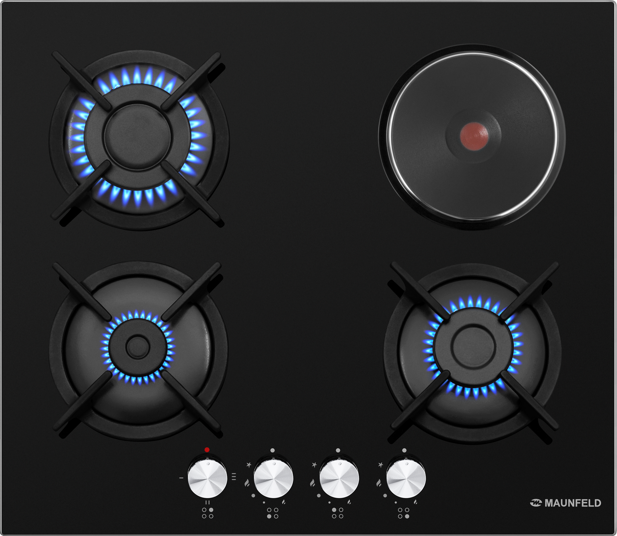 Комбинированная варочная панель MAUNFELD EEHG.64.13CB/KG