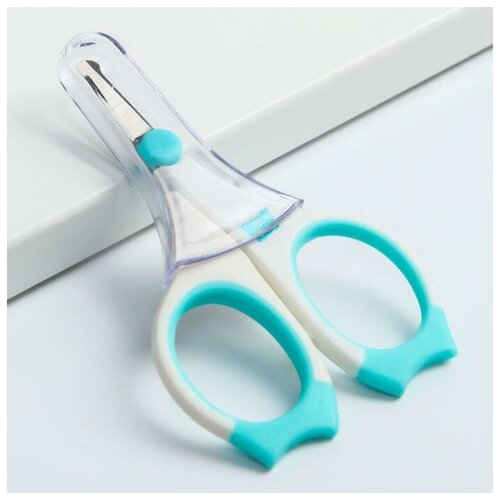 Маникюрные ножницы для новорожденных ROXY-KIDS с прорезиненными ручками Roxy-kids 6853744 .