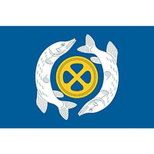 Флаг города Щучье. Размер 135x90 см. флаг города щучье курганская область