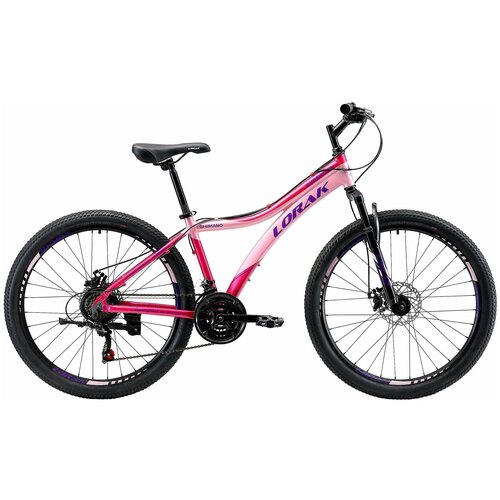 Велосипед LORAK DYNAMIC 26 Светло Розовый/Розовый
