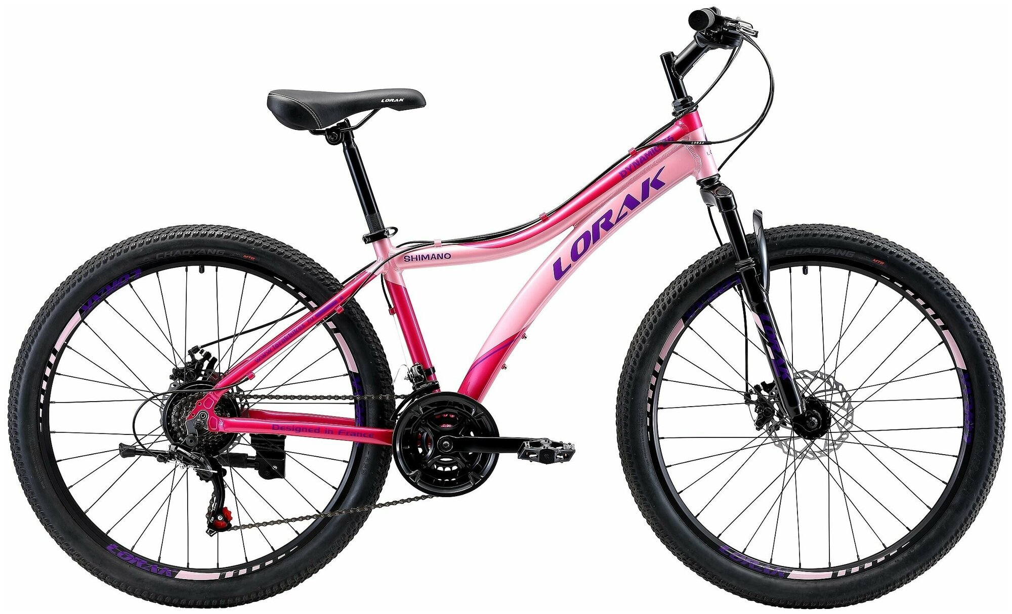 Велосипед LORAK DYNAMIC 26 Светло Розовый/Розовый