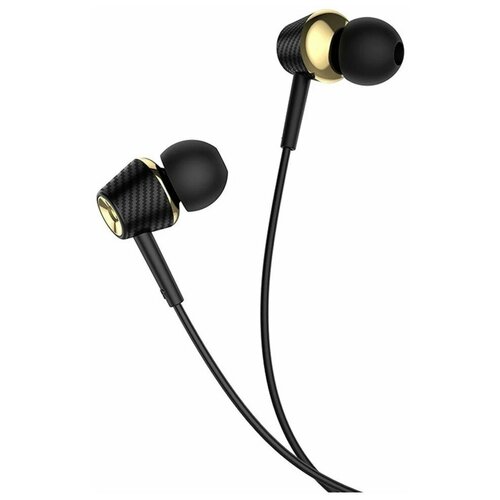HOCO M70 Наушники микрофон Кнопка ответа 12м 35 mm jack Black 108400₽