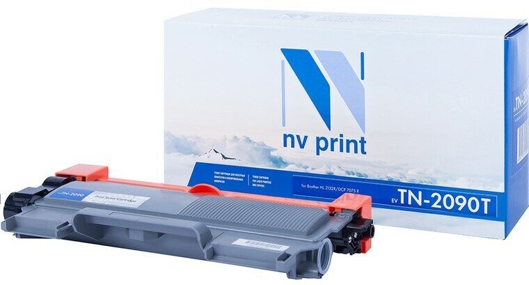 Тонер-картридж NV Print NV-TN2090T Черный для Brother HL-2132R/DCP-7057R TN-2090/TN-2090T