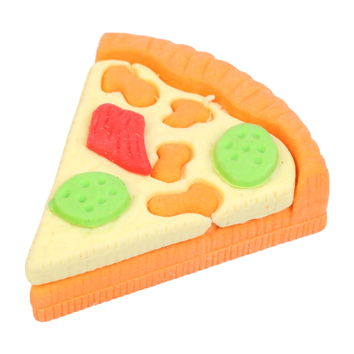 Calligrata Ластик фигурный Пицца, 2905418 разноцветный 100 ластик фигурный пицца
