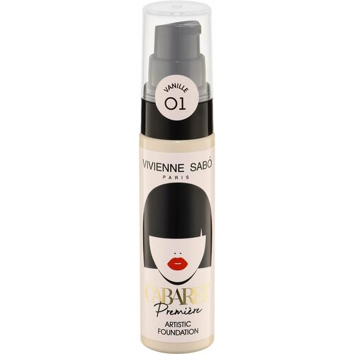 Vivienne Sabo / Крем тональный для лица Vivienne Sabo Cabaret Premiere Tон 01 Vanille 1 шт