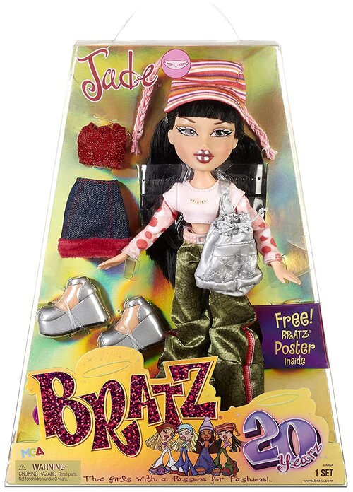 Кукла Братц Джейд бэйсик 20 лет, Bratz Basic Jade