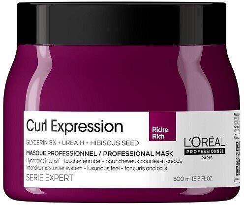 LOreal Professionnel Serie Expert Curl Expression Интенсивно увлажняющая маска для кудрявых волос 500 мл