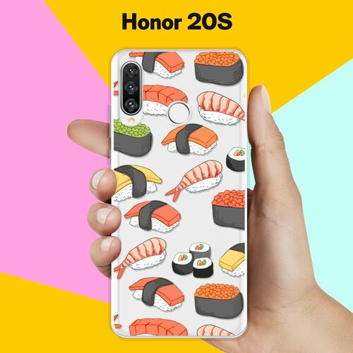 Силиконовый чехол Суши на Honor 20s силиконовый чехол суши собачки на honor 20s