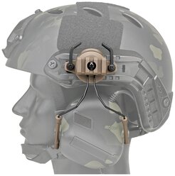 Крепления (Адаптеры) для активных наушников на шлем Ops-core Mitch и др