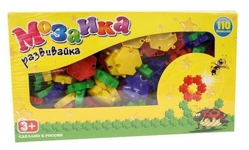 Мозаика Ракушки 110 дет Фабрика детской игрушки