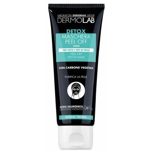 маска пленка для лица dermolab peel off detox mask отшелушивающая 75 мл Маска-пленка для лица отшелушивающая, DermoLab, Peel off Detox mask, 75 мл