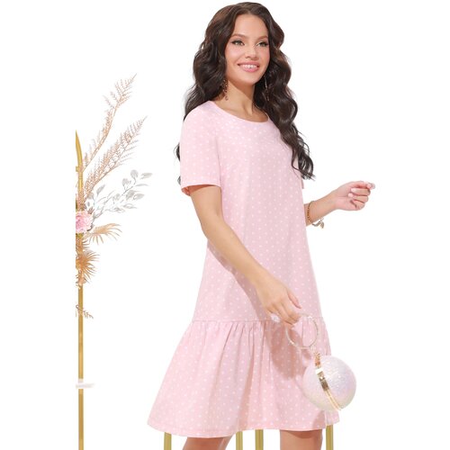 Платье DStrend, размер 56, розовый
