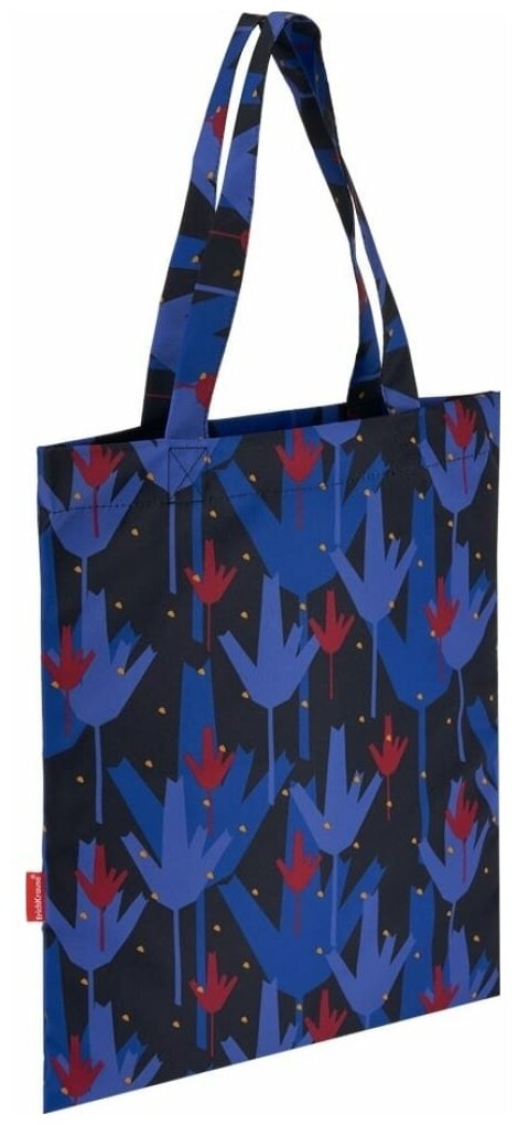 фото Сумка-шоппер ErichKrause 10L Night Leaves (в пакете по 1шт.) (51887)