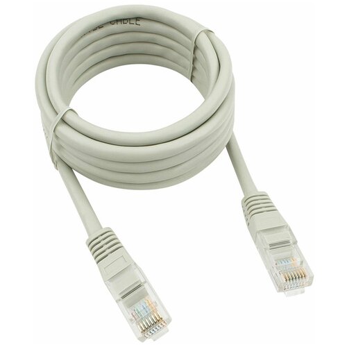 Сетевой кабель Ripo UTP cat.5e RJ45 3m Gray 003-300007