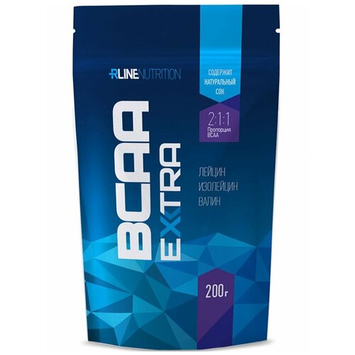 r line bcaa extra 400 г апельсин БЦАА Экстра/BCAA EXTRA пакет 200гр. R-Line