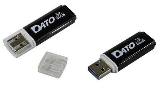 Флешка USB DATO DB8002U3 128Гб, USB3.0, черный [db8002u3k-128g] - фото №2