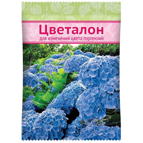 Удобрение минеральное Цветалон для изменения цвета гортензий, 100 г