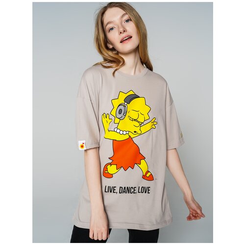 фото Футболка твое 79693 размер s, светло-серый, women