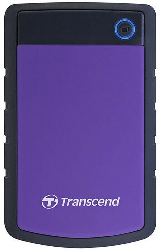 Портативный HDD Transcend StoreJet 25H3 2Tb 2.5, USB 3.0, фиол, TS2TSJ25H3P