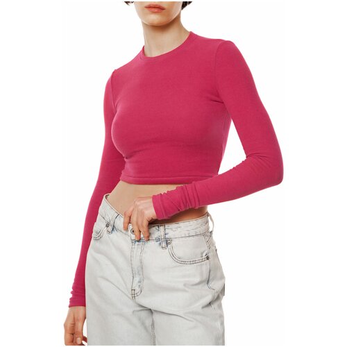 Лонгслив 1.1 onepointone, размер S-M, фуксия