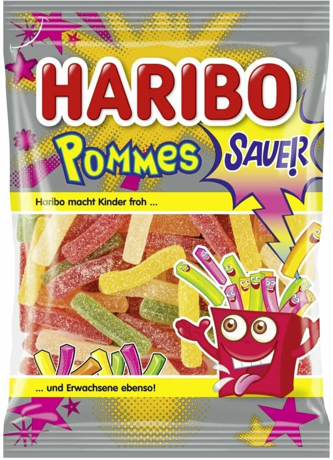 Мармелад Haribo Sauer Pommes кислый 175 гр. - фотография № 2