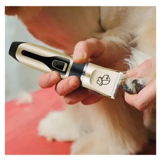Машинка для стрижки животных Pet grooming hair clipper Kit - фотография № 15