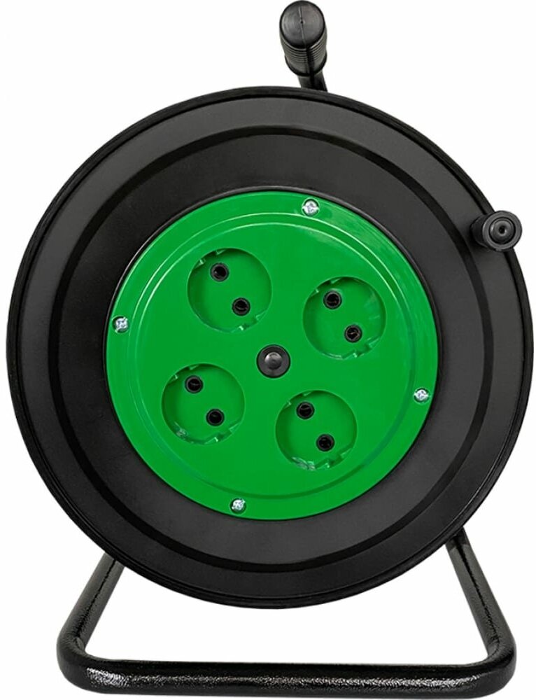 фото Катушка SVET УХ-16-4-хх-К 4- розетки без заземления IP20, УХЛ2 EV0451-5020