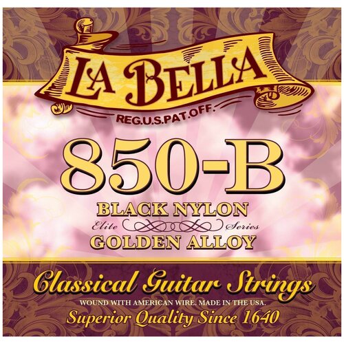 Струны LA BELLA 850-B для классической гитары, 112512 струны для классической гитары la bella 850b