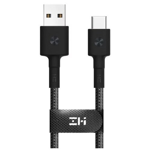 Кабель Xiaomi ZMI AL401, USB Type-C (m) - USB (m), 1м, в оплетке, черный