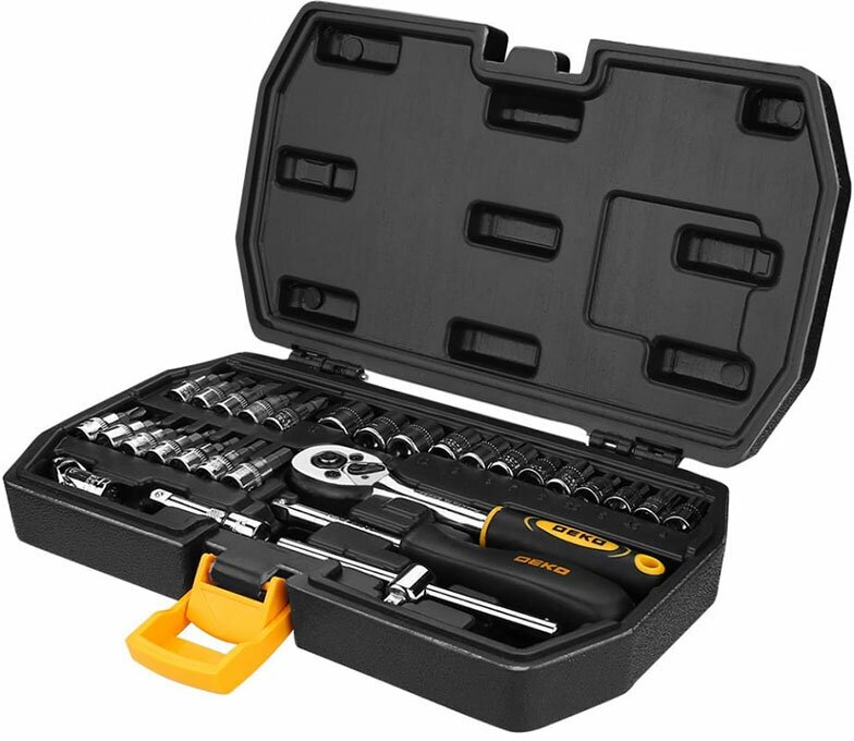 Набор инструментов для автомобиля Deko TZ29 в чемодане (29 предметов) 065-0325