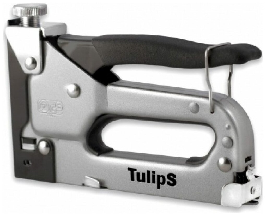 Степлер механический Tulips tools IP11-911, для скоб 140 (6-14мм), регулируемый, эргономичный. - фотография № 2