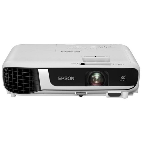 проектор epson eb 695wi 1280x720 14000 1 3500 лм 3lcd 5 8 кг белый Проектор Epson EB-W52 3LCD 4000Lm (1280x800) 16000:1 ресурс лампы:6000часов 1xUSB typeA 1xUSB typeB 1xHDMI 2.5кг