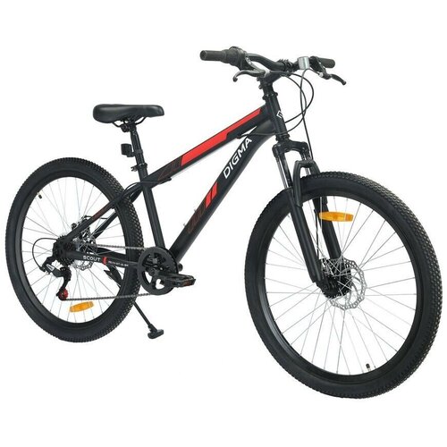 Велосипед для подростков Digma Scout-26/14-ST-S-BK