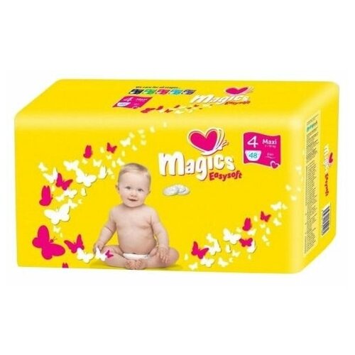 фото Magics easysoft подгузники детские maxi (7-18 кг), 48 шт dailee