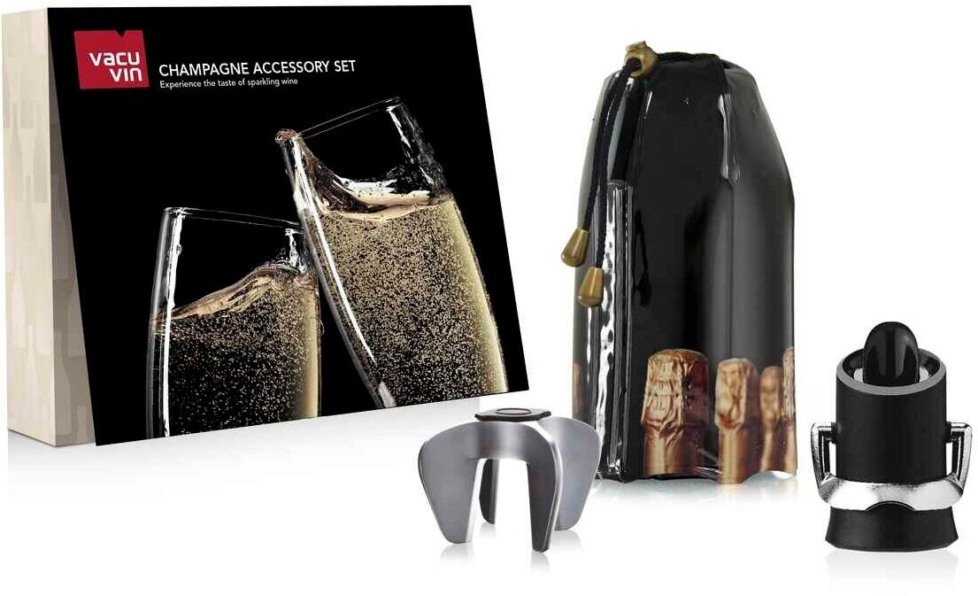 Штопор Vacu Vin Champagne 38899606 подарочный набор для шампанского - фото №20