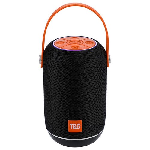 Беспроводная Bluetooth колонка T G TG-107 FM SD USB AUX MIC черная 125000₽