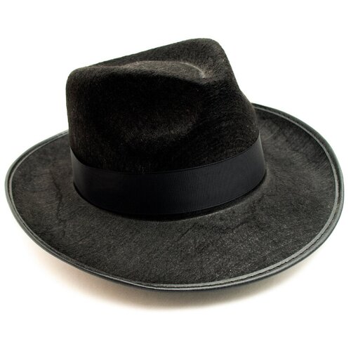 фото Черная шляпа в стиле 20-х годов (9001) amscan