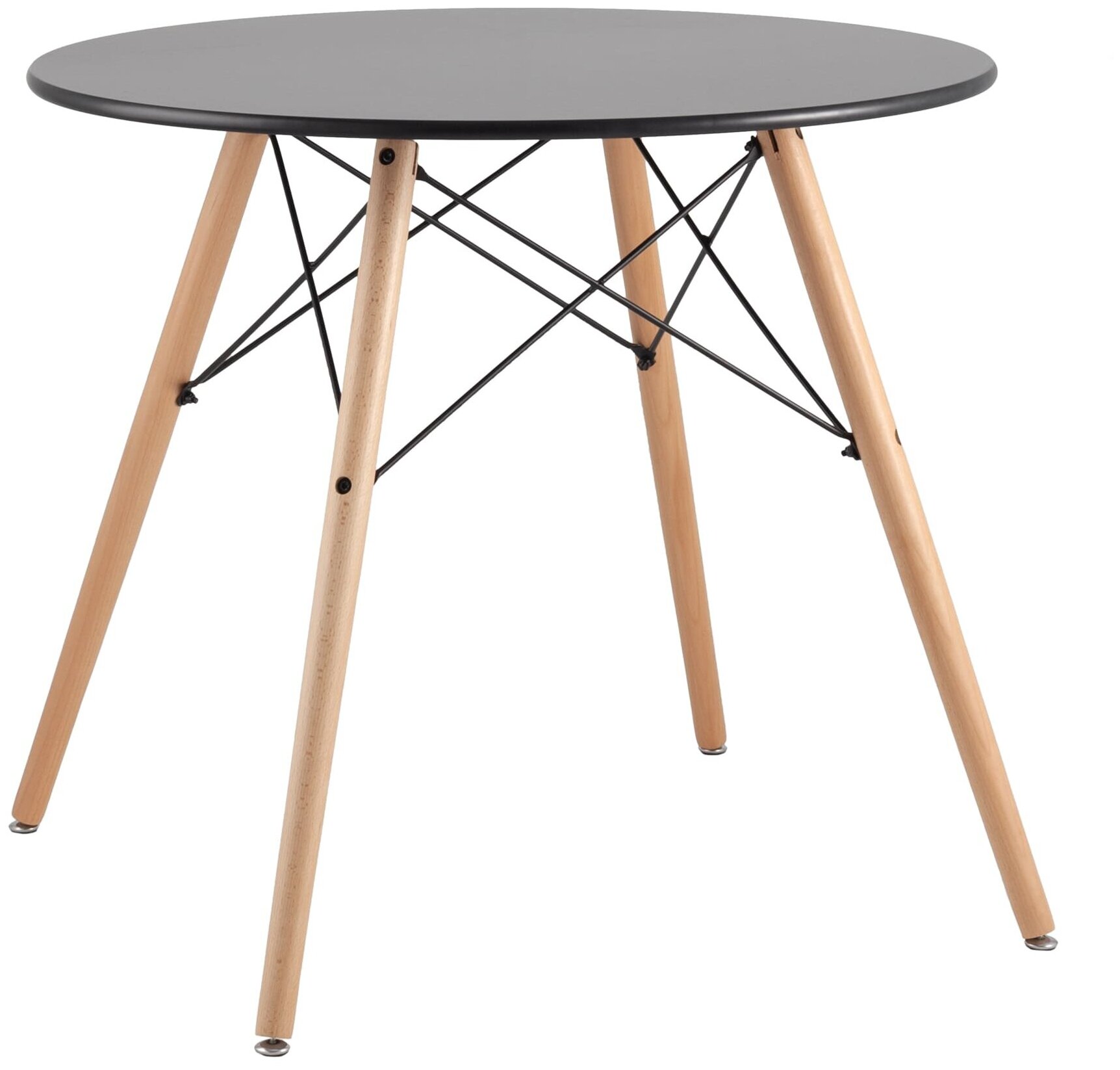 Стол Stool Group Eames DSW D80 черный