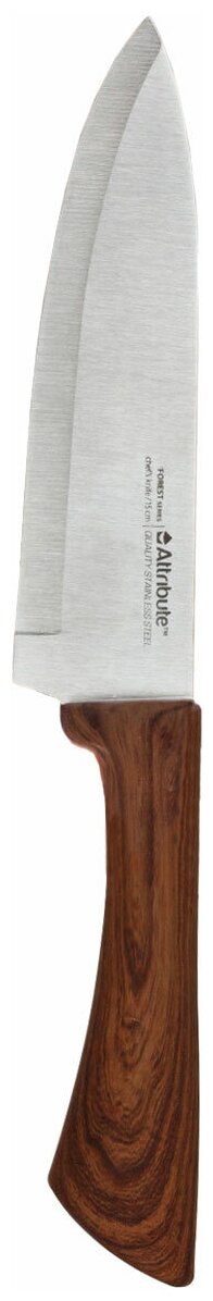 Нож поварской Attribute Knife Forest AKF128 15см - фото №6