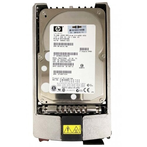 Жесткий диск HP 306641-003 728Gb U320SCSI 35 HDD 2738000₽