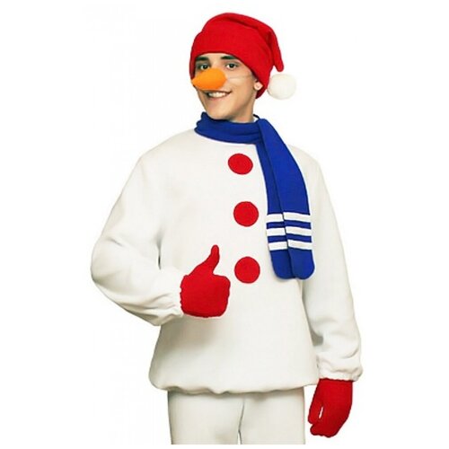 Набор снеговик (8801) карнавальный набор снеговик голубой ведро шарф нос 5113359