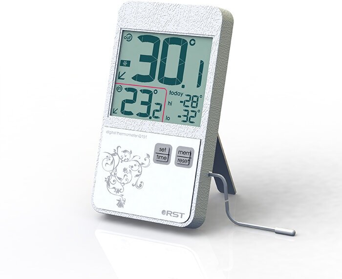 Электронный термометр с выносным сенсором Q151 - фотография № 2