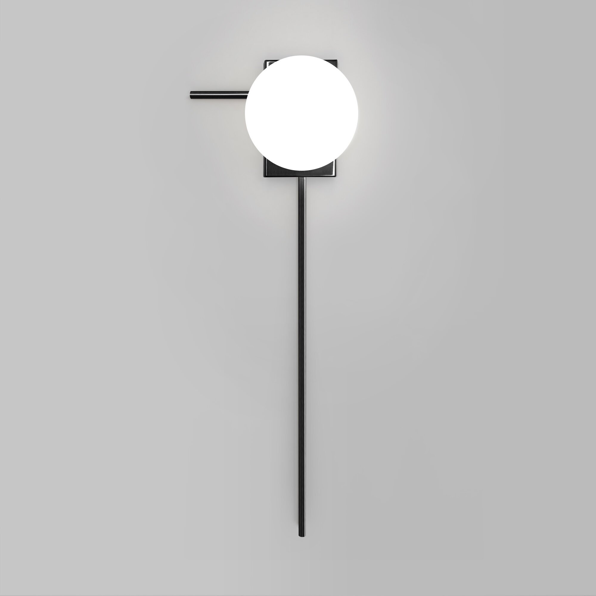 Настенный светильник Eurosvet Fredo 40033/1, цвет черный жемчуг