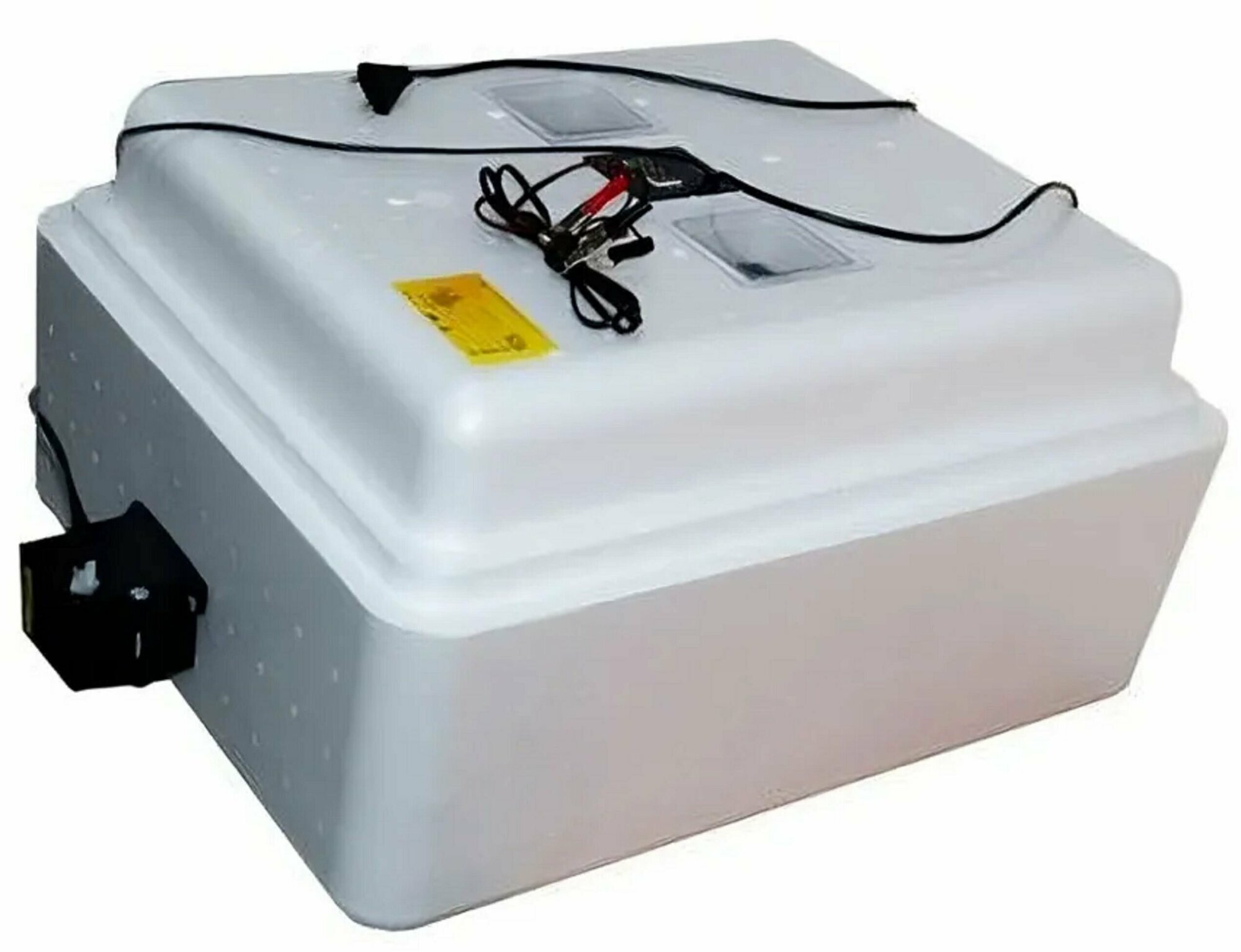 Инкубатор автоматический на 77 яиц, 220 В, 12 В с цифровым терморегулятором, автоматическим переворотом и принудительной вентиляцией - фотография № 2